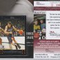 Adam Morrison two autograph magazine JSA pages