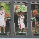 Dwyane Wade LeBron James Darko Milicic #115-111-112 Rookies