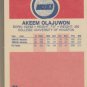 Akeem  Olajuwon RC 82