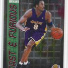 Kobe Bryant Fast and Furious #FF06 Insert HOF Lakers