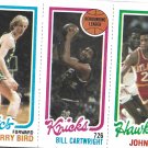 NO.94 LARRY BIRD/164 BILL CARTWRIGHT/23 JOHN DREW