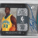 BRANDON BASS RC #99 AUTO