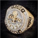 KOBE BRYANT BLACK MAMBA REPLICA RING SIZE 11