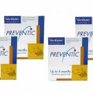 4 X Preventic Virbac Tick Collar 25" Dogs Up to 4 Months Protect + Track