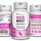 New Hair Boost Natural Faster Hair Growth Formula Extra Strength Regrowth 60 Pills