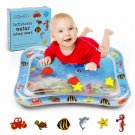 Baby Tummy Time Playmat Inflatable Water Mat Infant Toddler Activity Play Center