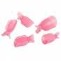 10 Pcs Toe Nail Art Soak Off Clip Cap UV Gel Polish Remover Wrap Manicure Tool