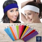 14pc lot HEADBAND Stretch Sport Yoga Gym Hair Band Wrap Sweatband Women Men