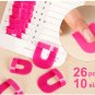 26 pc Reusable Nail Polish Stencil Spill-Resistant Manicure Finger Cover Shield