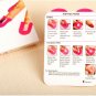 26 pc Reusable Nail Polish Stencil Spill-Resistant Manicure Finger Cover Shield