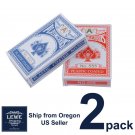 2 Decks Poker Standard Playing Cards Red & Blue New 2 Pack