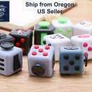 Fidget Toy Cube Stress Anxiety Relief Desk Relief 6 Sided For Adults Kids