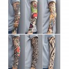 6 pcs Tattoo Cooling Arm Sleeves Cover Basketball Golf Sport UV Sun Protection