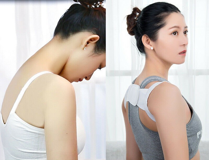 Back Posture Corrector Shoulder Straight Support Brace Belt Therapy Men Women US