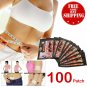 100 PATCH STRONGEST FAST ACTING WEIGHT LOSS SLIM PATCH BURN FAT DIET PAD