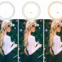 10'' Selfie Desktop LED Ring Light W/ Tripod Phone Holder for live Stream Video