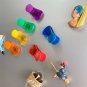 12 Magnetic Clips Chip Bag Kitchen Refrigerator Magnets For Photos Food Storage