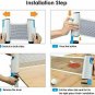 Instant Table Tennis Set Portable Turn Table into Ping Pong Net 2 Paddles Balls