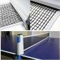 Instant Table Tennis Set Portable Turn Table into Ping Pong Net 2 Paddles Balls