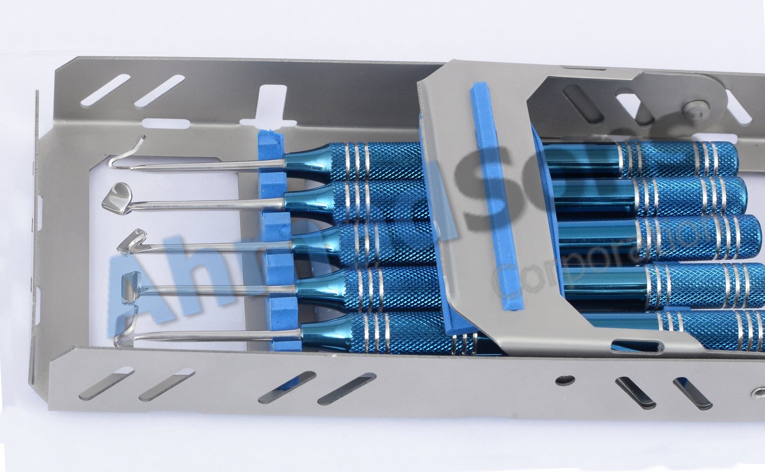 Soft Brushing Kit Set Of 5 Dental Implant Surgery Instruments With