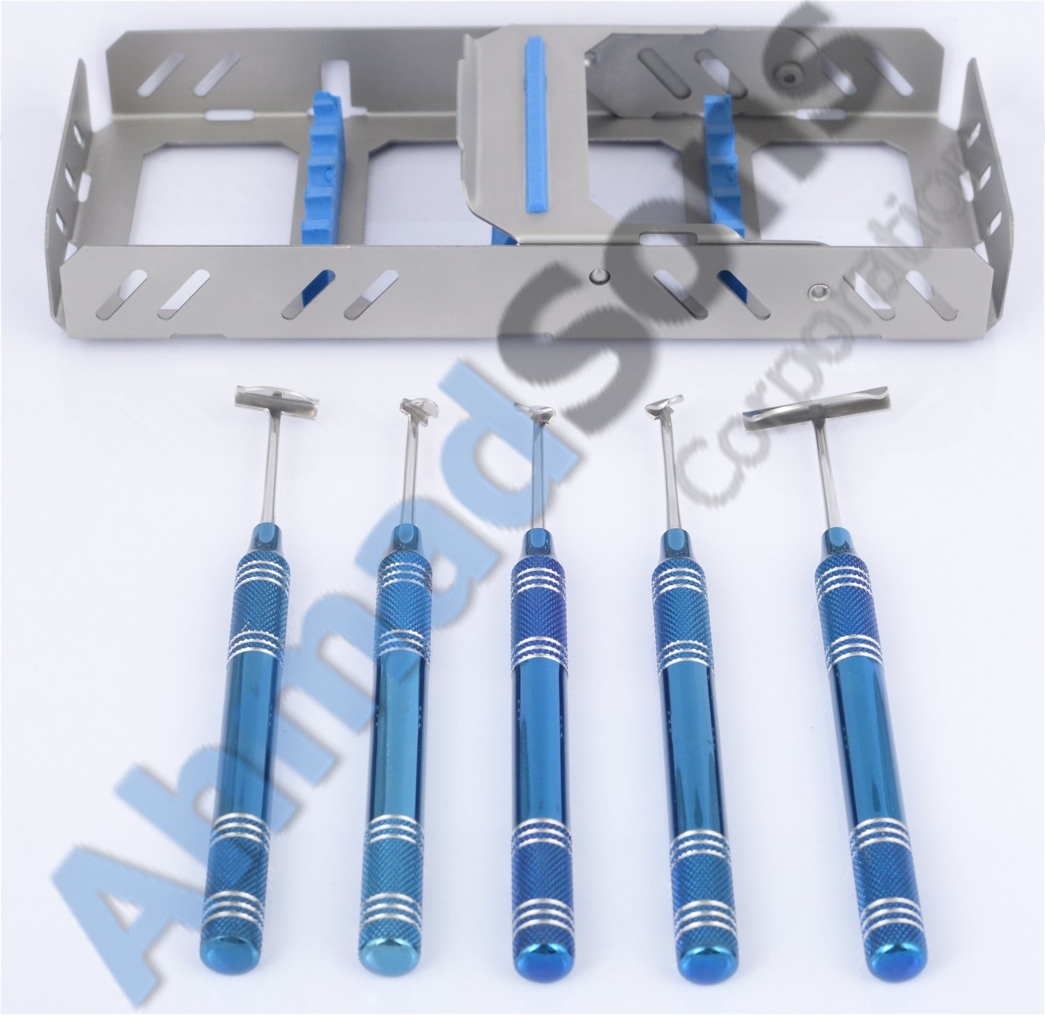 Soft Brushing Kit Set Of 5 Dental Implant Surgery Instruments With