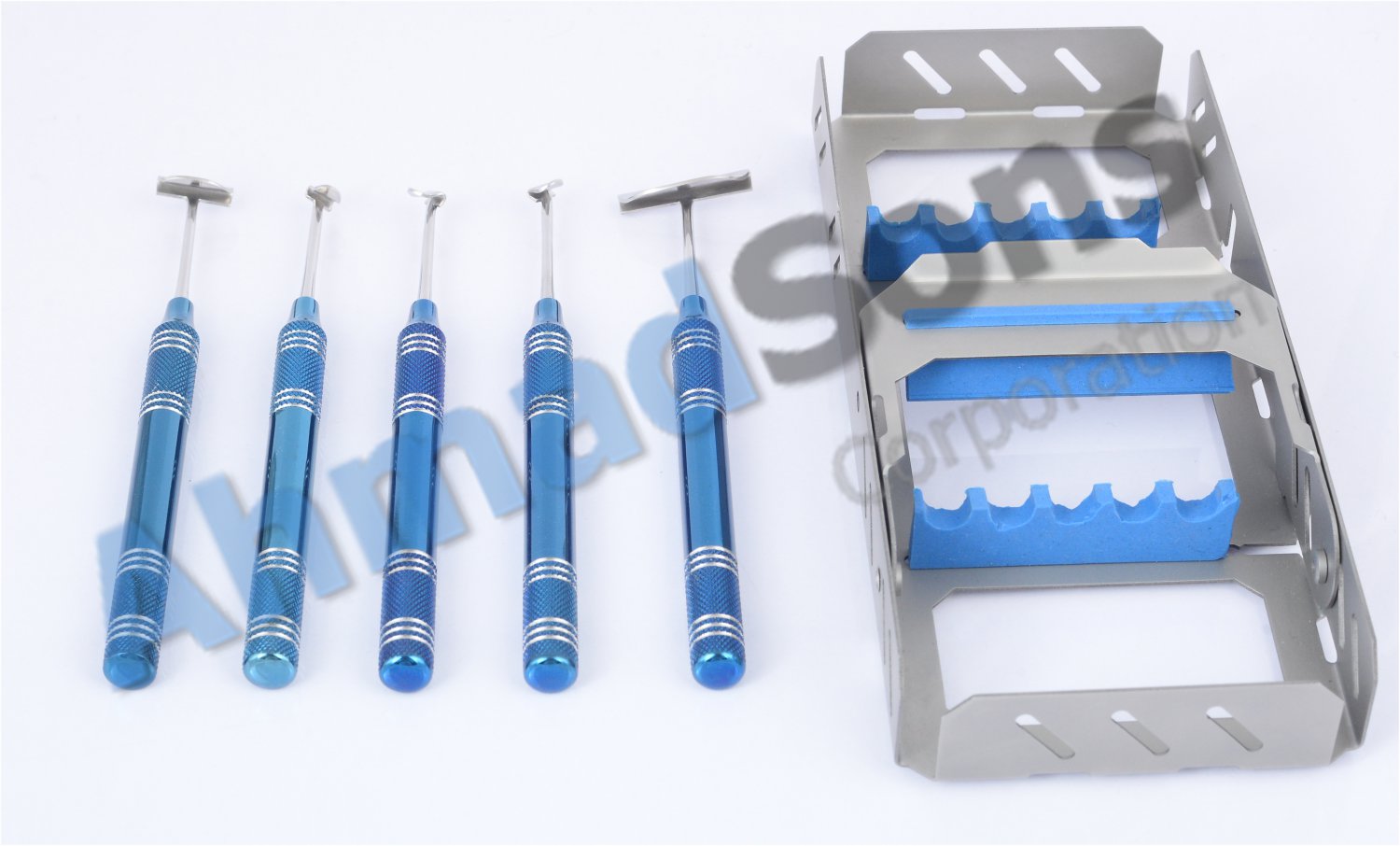 Soft Brushing Kit Set Of 5 Dental Implant Surgery Instruments With