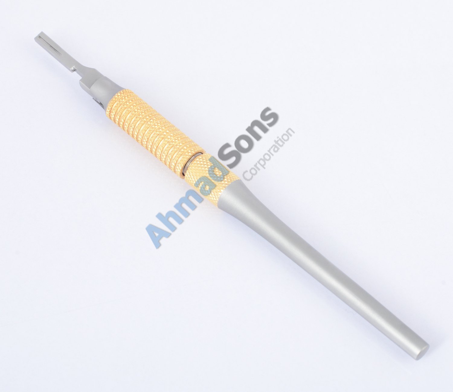 Adjustable Scalpel Handle #3 Dental Medical Surgical ENT Instruments Gold CE Implant