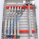 NEW Sinus Lift Osteotomes Kit Off Set Concave Dental Hammer Implant Instruments CE