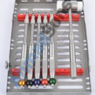NEW Sinus Lift Osteotomes Kit Off Set Convex Dental Hammer Implant Instruments CE