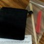 LARGE Winged Heart CREMATION URN NECKLACE with Velvet Pouch & FIll Kit
