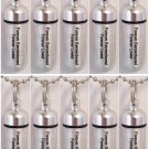 ENGRAVED!! 10 Brushed Silver "Forever Remembered Forever Loved" CREMATION URNS