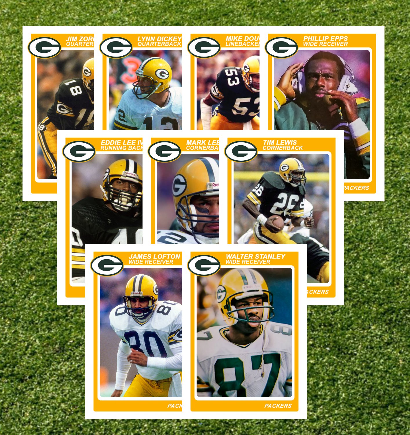 Green Bay Packers Football Cards