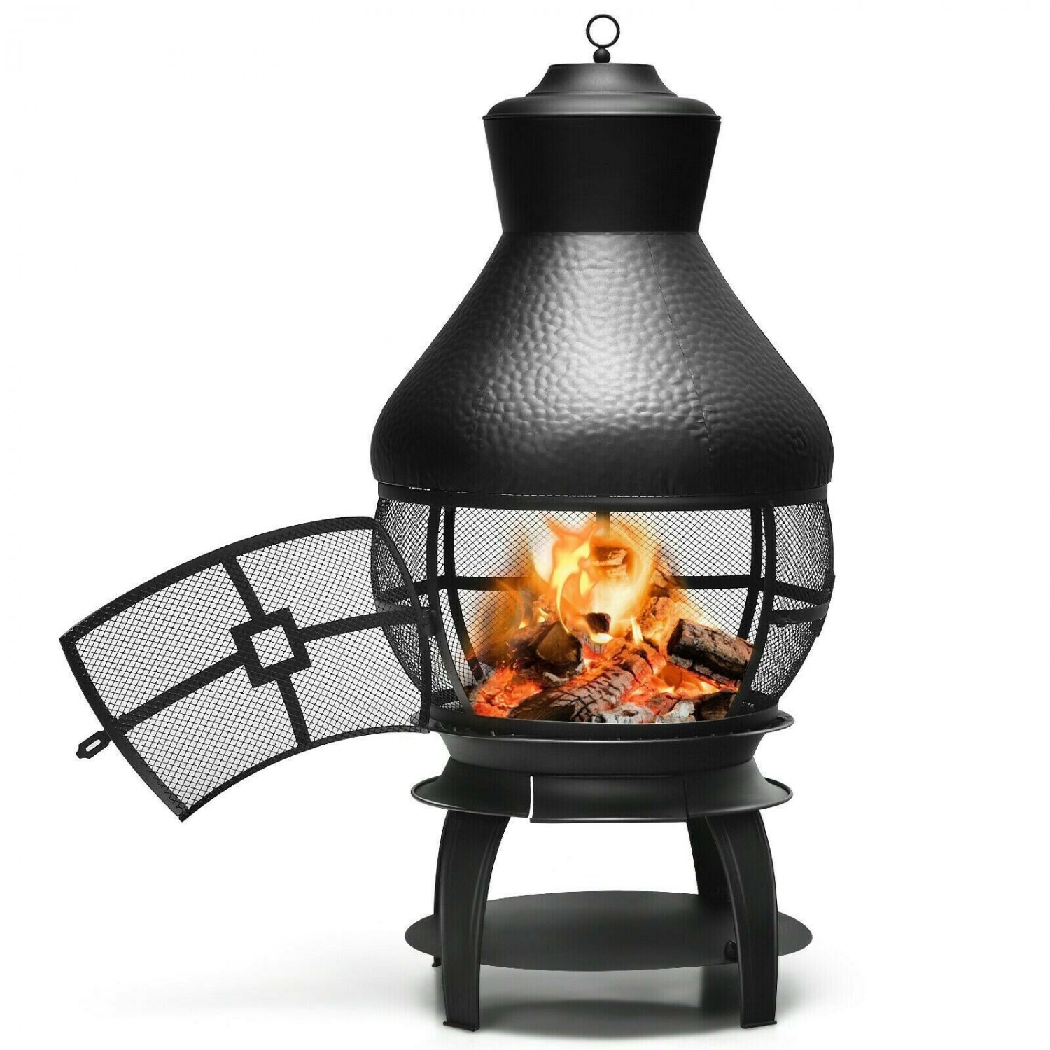 PATIO WOOD BURNING CHIMINEA FIREPLACE (BRANDNEW)