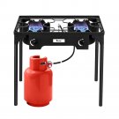 150000-BTU Outdoor Camp Stove High Pressure Propane Gas Cooker (Brand New)