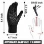 Heated Electric Gloves Rechargeable Battery Windproof Thermal Hand Warmers for Winter