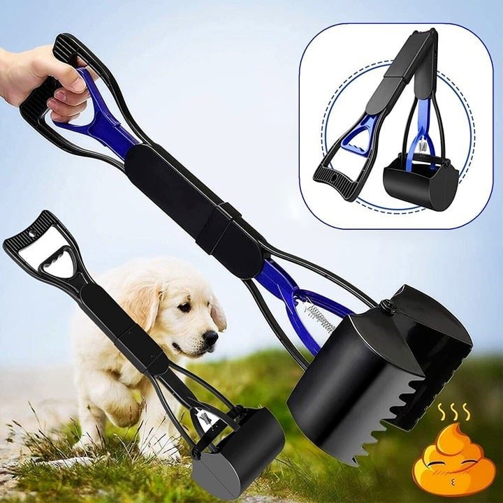 Durable Non-Breakable Dog Pooper Scooper Long Handle Waste Picker for Pets