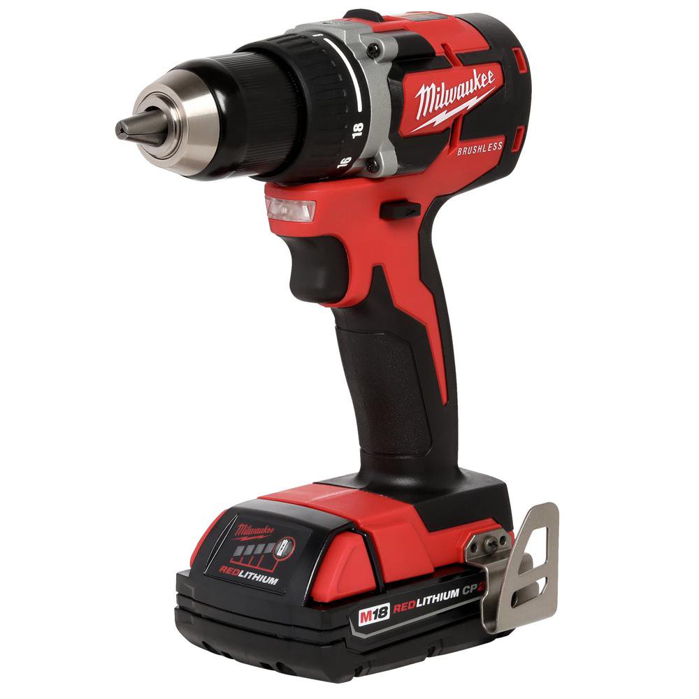 Milwaukee 2801-22CT M18 Compact Brushless 1/2