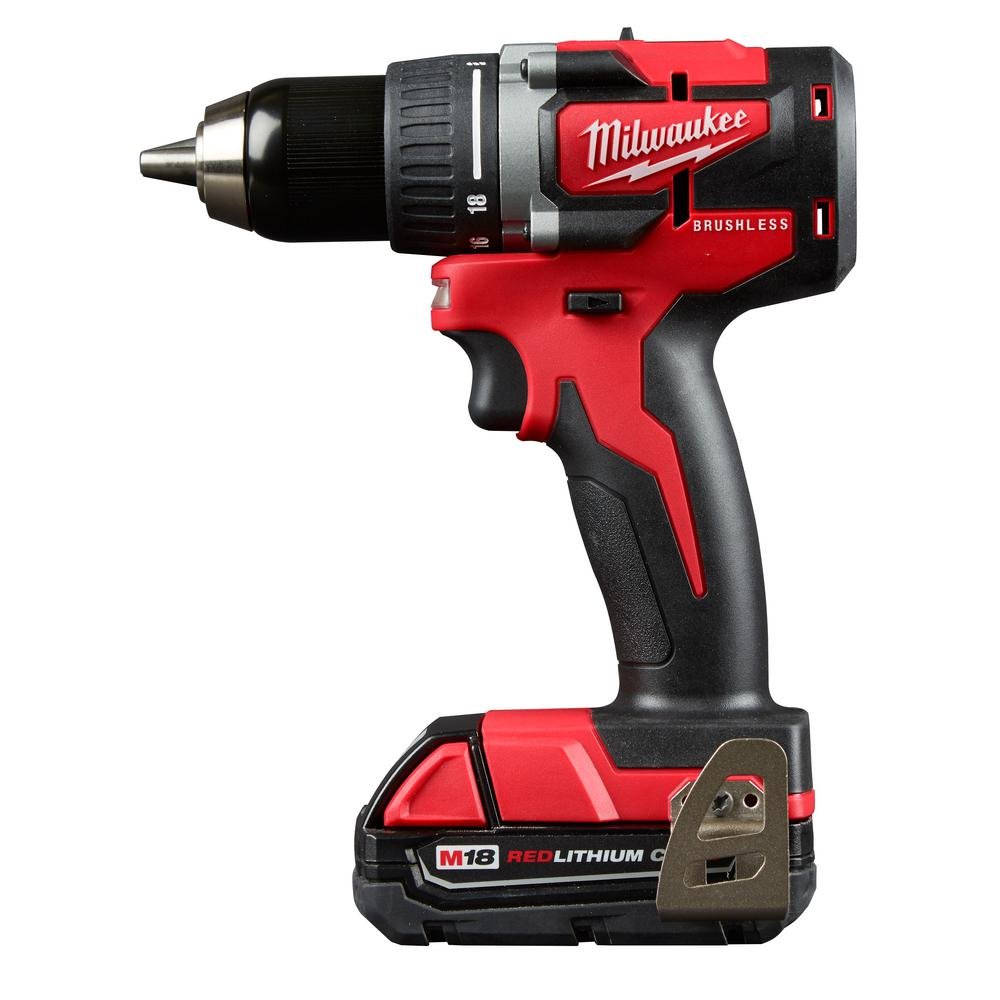 Milwaukee 289222CT M18 Compact Brushless 2Tool Combo Kit, Drill