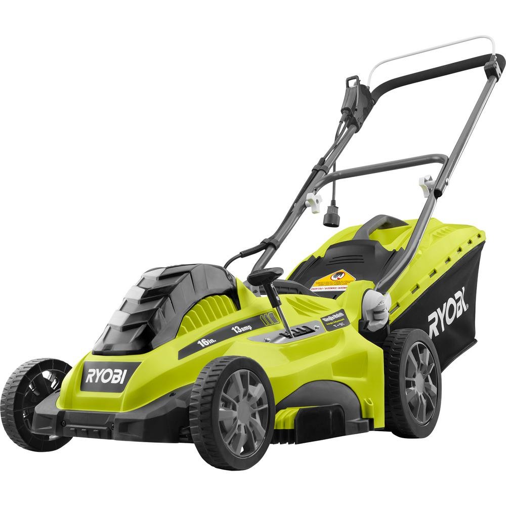 Ryobi RYAC160 16" 13 Amp Corded Electric Walk Behind Push Mower
