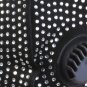 5 pack Lot SILVER CRYSTAL RHINESTONE Bling Studded Face Mask Wholesale