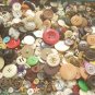 BEST 1 POUND LB Unsearched MIXED VINTAGE & NEW BUTTONS Lot Bulk Free Shipping