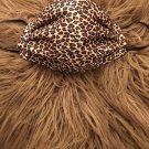 Face Mask . Handmade.Reusable washable.With Filter Leopard Animal print