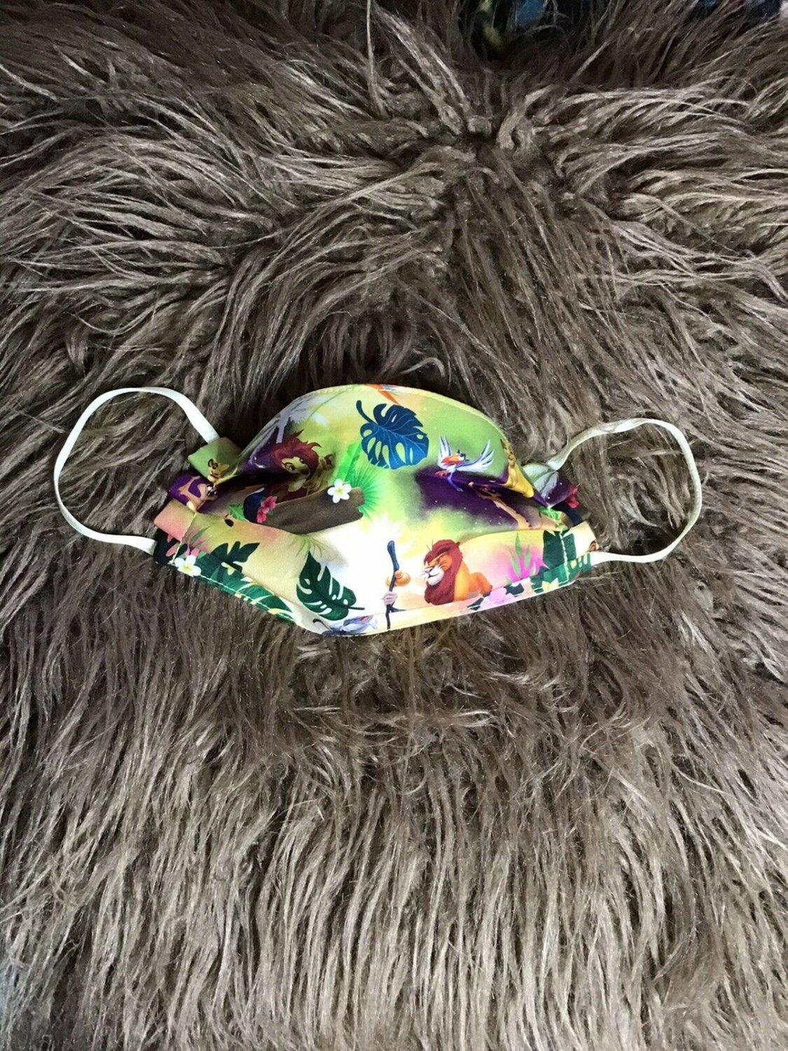 Face Mask . Handmade.Reusable Washable With Filter. Lion King2
