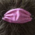 Face Mask . Handmade.Reusable washable With Filter.Pink