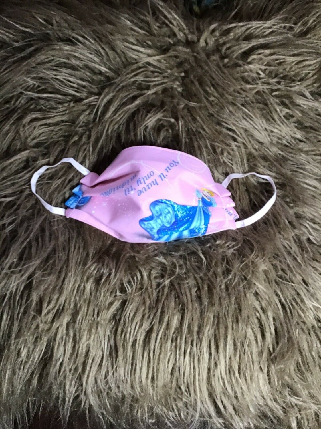 Face Mask . Handmade.Reusable washable.Cinderella