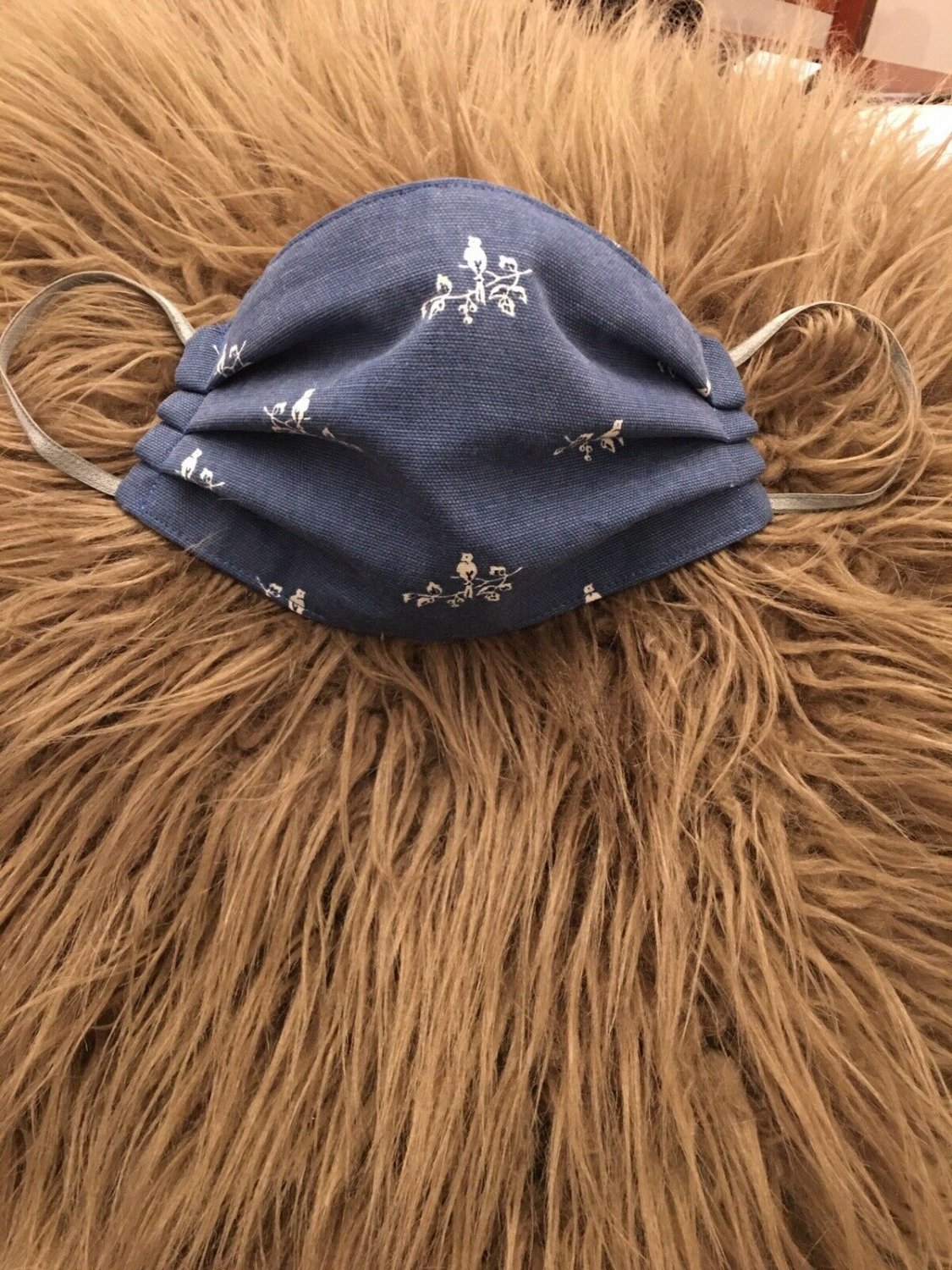 Face Mask . Handmade.Reusable washable With Filter Denim Fabric.