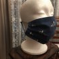 Face Mask . Handmade.Reusable washable With Filter Denim Fabric.