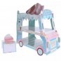 Car Cake Stand (3 Tier) Cute Cartoon Paper Party Cupcake Stand Dessert Holder