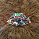 Face Mask Handmade Reusable washable Filter Added Super Mario and His Friends