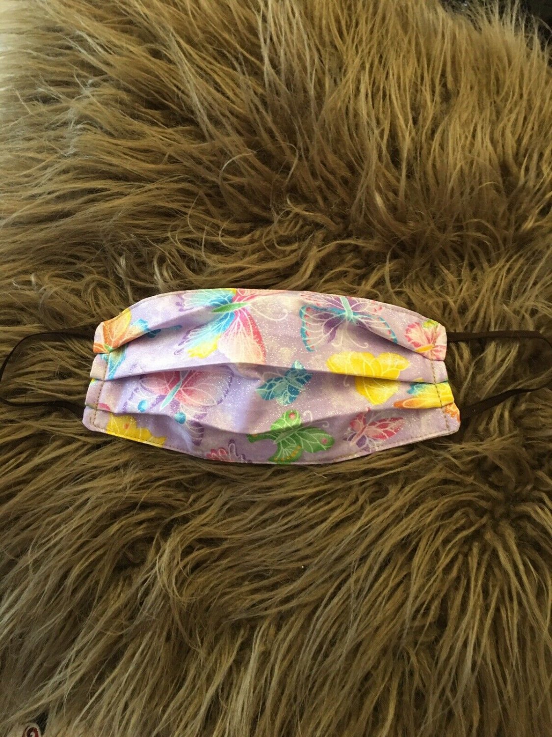 Face Mask . Handmade.Reusable washable . With Filter Butterfly